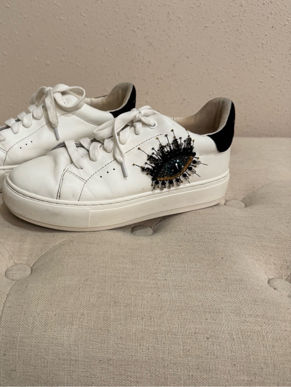 Kurt Geiger London Laney Evil Eye Sneaker 38